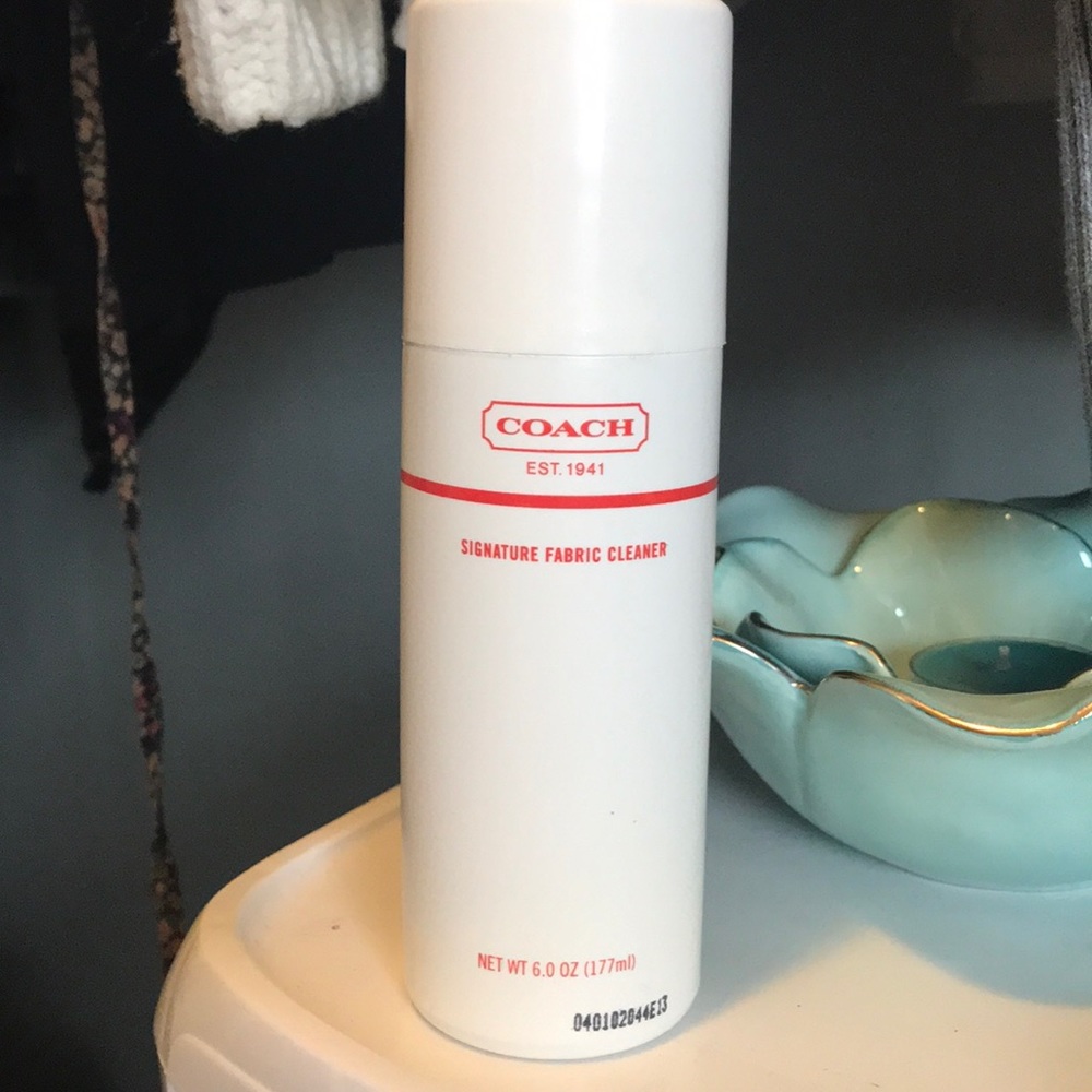 Coach signature fabric cleaner